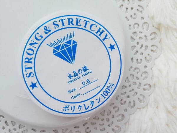  Gumis damil 0.8mm TEKERCS (7-9 m/tekercs)