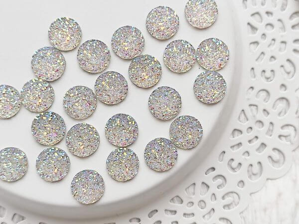  Fehr AB csillogs cabochon 12mm