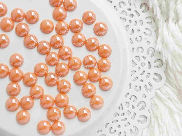  Barack veg tekla cabochon 9.5mm