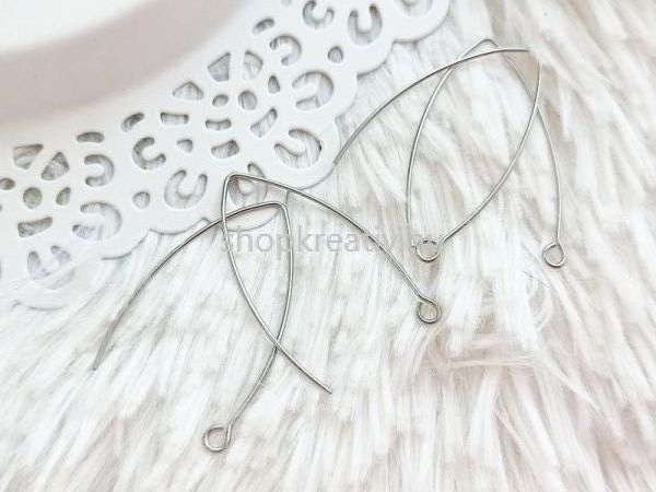  304 rozsdamentes acl flbeval alap 40x22mm (2 pr)