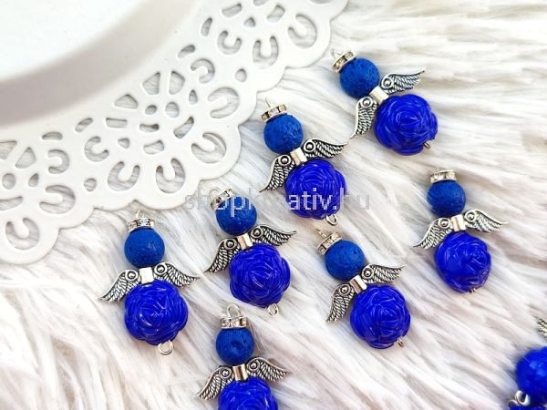  Kk rzss angyal medl vagy sszekt lvakvel 25mm