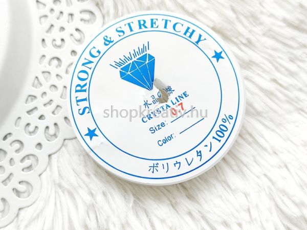  Gumis damil 0.7mm TEKERCS (9-10m/tekercs)