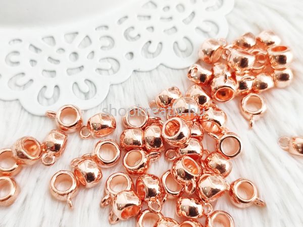  Rose gold medltart 10mm