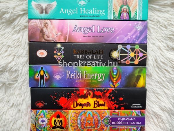  GREEN TREE Angel Healing / Angyali Gygyts Masala fstl