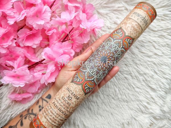  MANDALA Patchouli / Pacsuli Fstl hengeres ajndkdoboz tartval