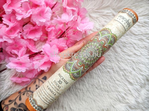  MANDALA Vanilla / Vanlia Fstl hengeres ajndkdoboz tartval
