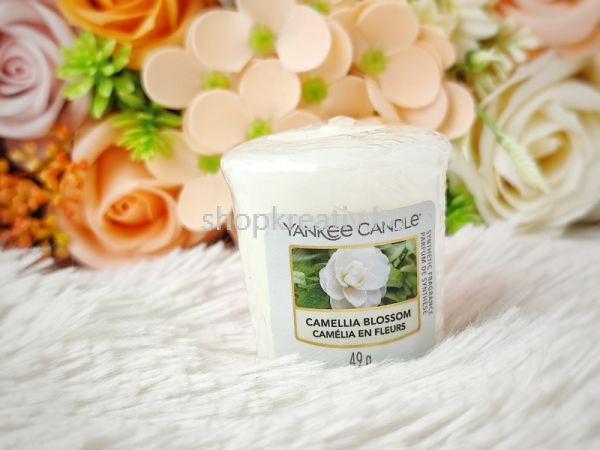  YANKEE CANDLE - Camelia Blossom | Camelia virg mintagyertya
