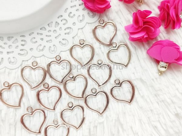  Rose gold nagy szv krv medl 25mm
