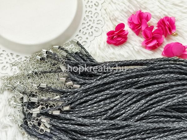  Feketefonott mbr nyaklncalap 43cm+ szerelk