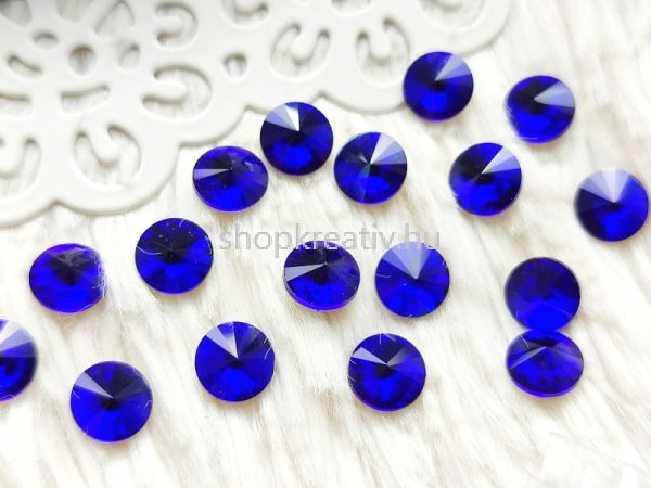 Kirlykk rivoli cabochon kpos htlappal 8mm