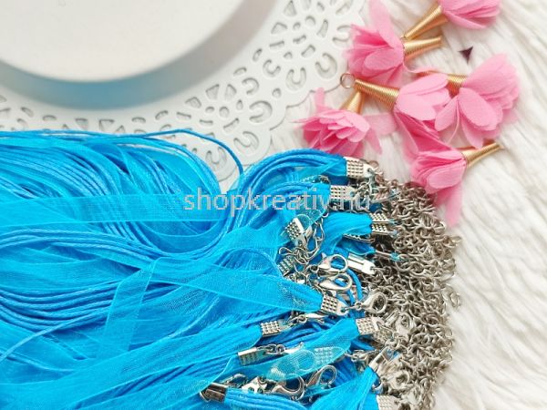  Trkiz organza nyaklncalap