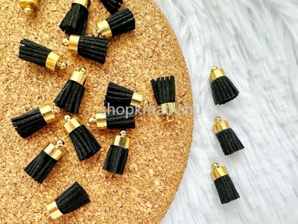  Fekete mbr mini bojt arany kupakkal kb. 18mm